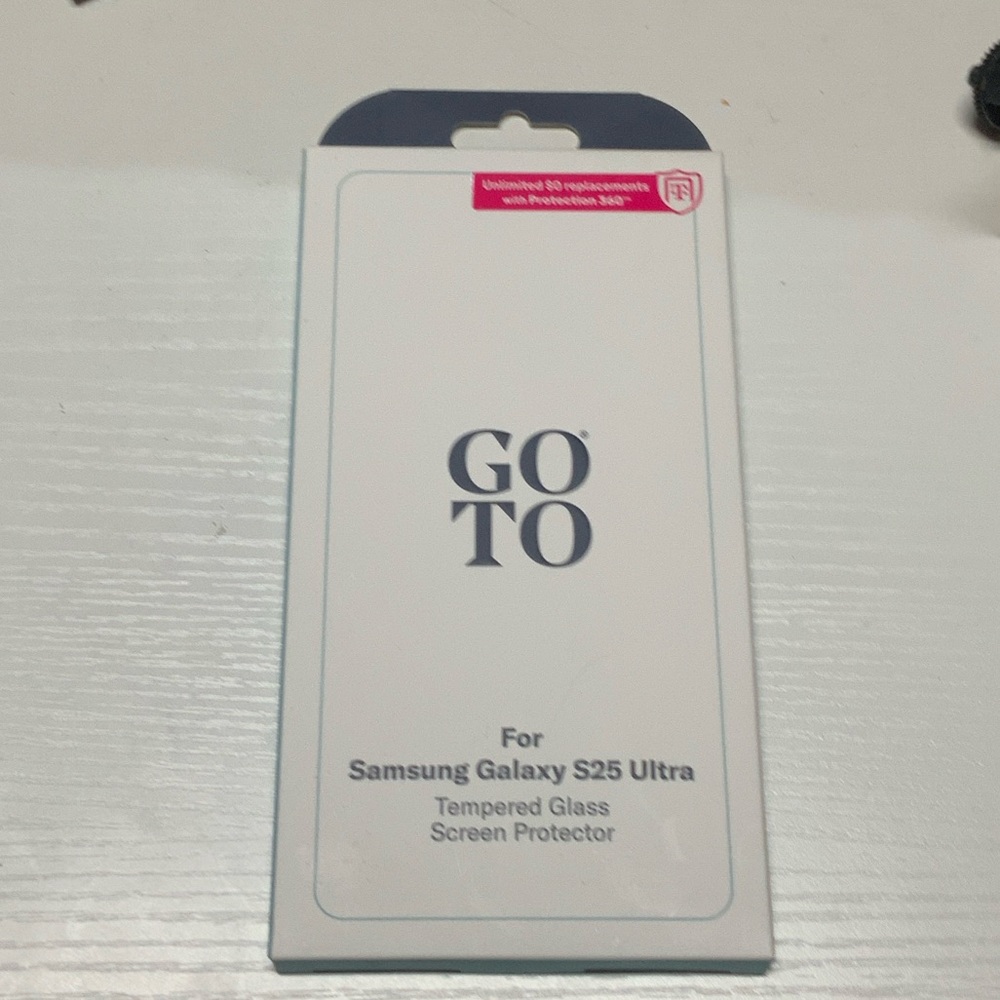 Samsung Galaxy S25 Ultra Tempered Glass Protector - White